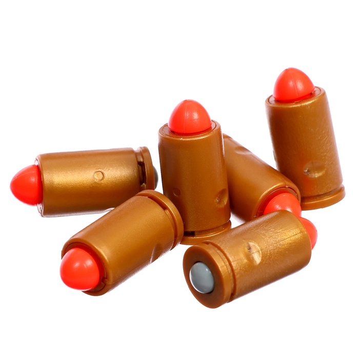 Пистолет детский &laquo;Глок&raquo;, стреляет мягкими пулями, вылетают гильзы, автоматическая перезарядка