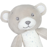 Пищалка - погремушка «Серый мишка», Крошка Я Пищалка - погремушка «Серый мишка», Крошка Я