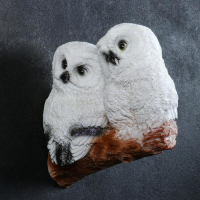 Подвесной декор "Совы на сучке" малые, 17х10см, МИКС Подвесной декор "Совы на сучке" малые, 17х10см, МИКС