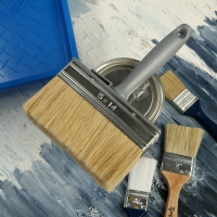 Кисть-макловица ТУНДРА, натуральная щетина, пластиковая рукоятка, 50х140 мм Кисть-макловица ТУНДРА, натуральная щетина, пластиковая рукоятка, 50х140 мм