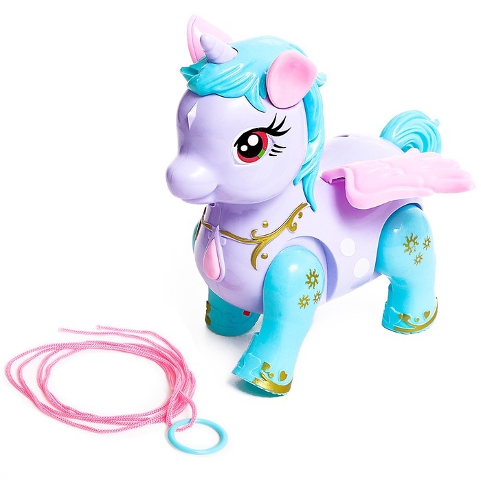 Музыкальная игрушка &laquo;Пони Лили&raquo;, звук, свет, ходит, цвета МИКС