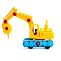 Конструктор Машина &laquo;Экскаватор&raquo;, 33 детали, МИКС