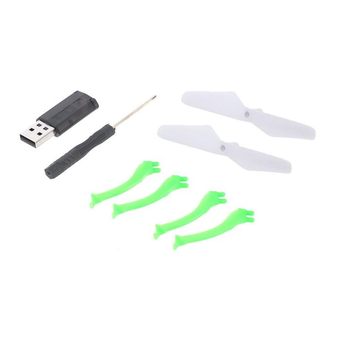 Квадрокоптер радиоуправляемый SKYDRONE, работает от аккумулятора, цвет зелёный Квадрокоптер радиоуправляемый SKYDRONE, работает от аккумулятора, цвет зелёный