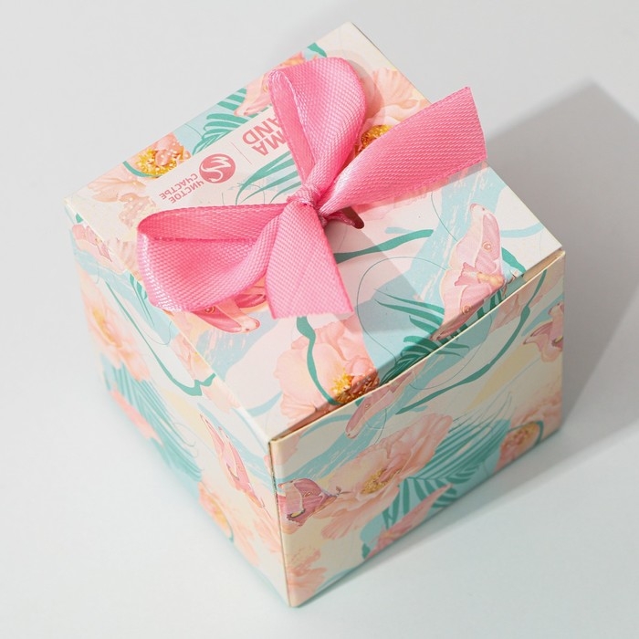 Бомбочка для ванны &laquo;С 8 Марта!&raquo;, 130 г, аромат цветочный, ЧИСТОЕ СЧАСТЬЕ