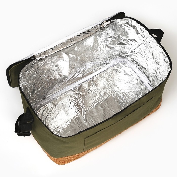 Термосумка с пробковым дном &laquo;Хозяин леса&raquo;, 28 литров