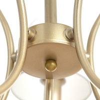 Люстра "Нарцисса" 5хЕ27 40т золото шампань 58х58х40 см BayerLux