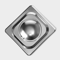 Крышка к гастроемкости GN 1/6 Hanna Knövell, 17,7×16,2 см толщина 0,8 мм, нержавеющая сатль Крышка к гастроемкости GN 1/6 Hanna Knövell, 17,7×16,2 см толщина 0,8 мм, нержавеющая сатль