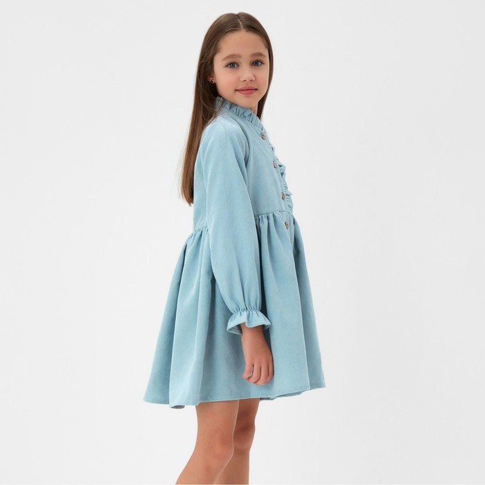 Платье для девочки MINAKU, цвет голубой, рост 116 см