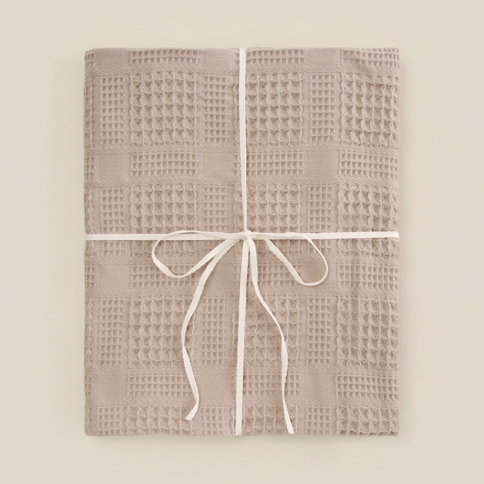 Полотенце вафельное SL HOME: Chess "Саббиа" 100х180 см, 100% хлопок, 350 г/м2