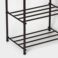 Подставка для обуви, 5 ярусов, 45&times;30&times;95 см, цвет МИКС