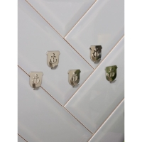 Крючки самоклеящиеся Доляна «Якорь», 5 шт, металл Крючки самоклеящиеся Доляна «Якорь», 5 шт, металл