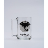 Кружка &laquo;Фитнес. Змеи-драконы&raquo;, стеклянная, 320 мл, рисунок МИКС