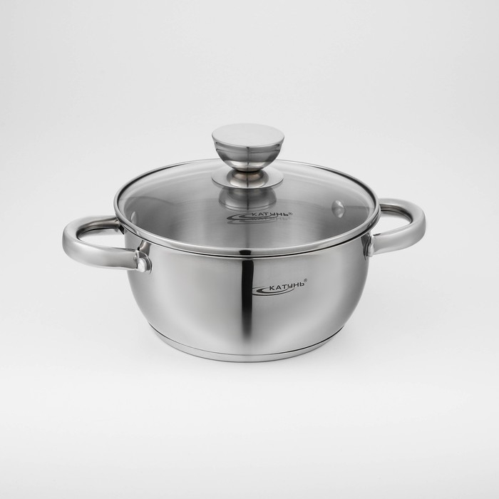 Кастрюля &laquo;Антея&raquo;, 2 л, d=18 см, капсульное дно, индукция