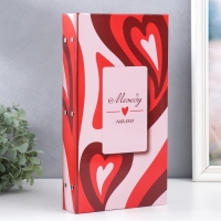 Фотоальбом на 300 фото 10х15 см "Между нами любовь. Сердца" 33,5х17,5х5 см Фотоальбом на 300 фото 10х15 см "Между нами любовь. Сердца" 33,5х17,5х5 см