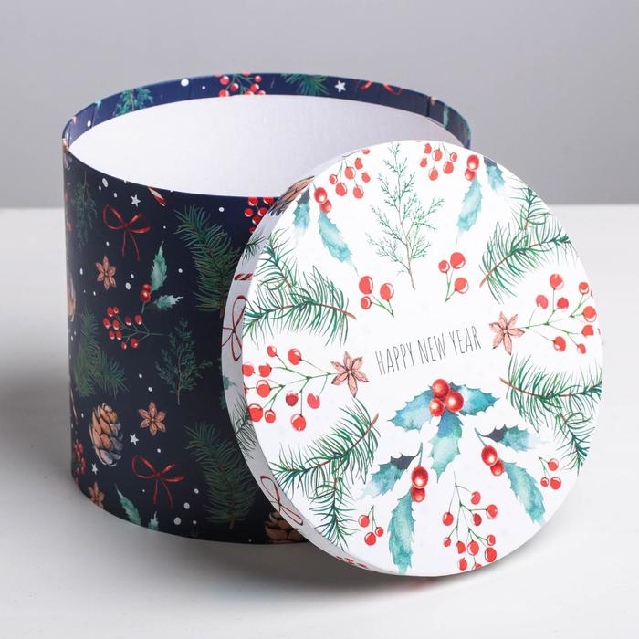 Набор подарочных коробок 5 в 1 &laquo;Европейский&raquo;, 13 х 14‒19.5 х 22 см, Новый год