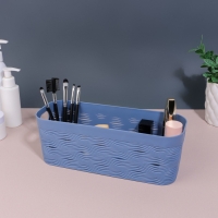 Органайзер для хранения &laquo;WAVE&raquo;, с ручками, 1 секция, 26 &times; 9 &times; 9,5 см, цвет МИКС