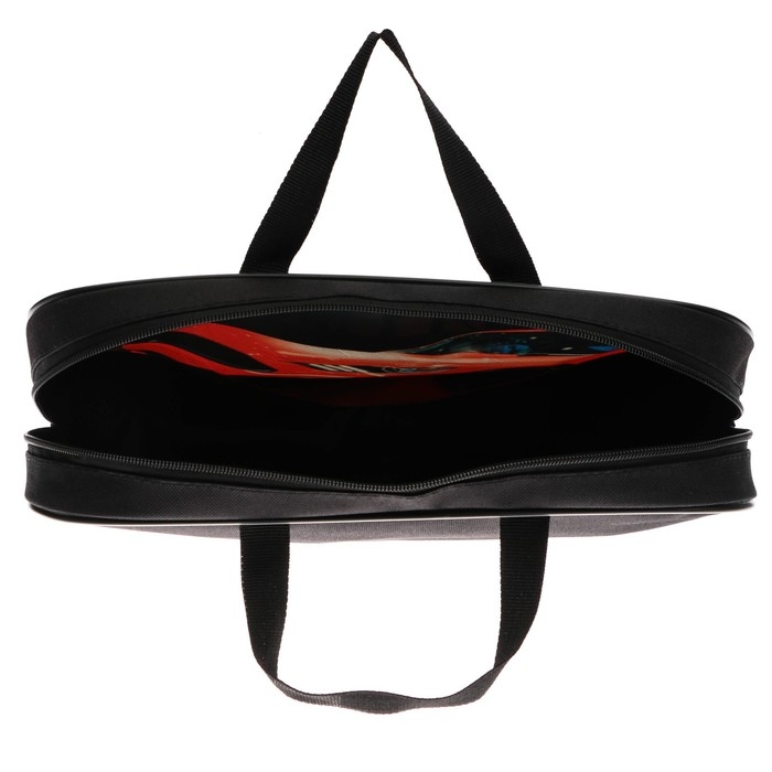 Папка для труда А4 на молнии текстиль 70мм 350 х 270 &laquo;1 сентября: Тачка&raquo;