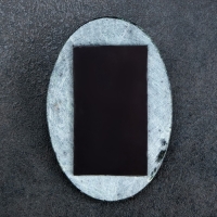 Магнит "Волк. Урал", змеевик, гипс Магнит "Волк. Урал", змеевик, гипс