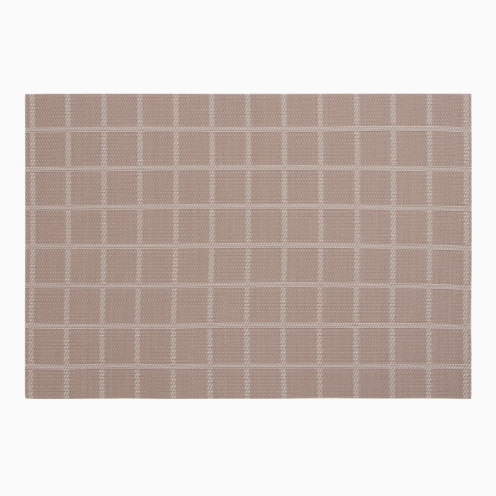 Салфетка на стол Доляна, цв.коричневый, 45*30см