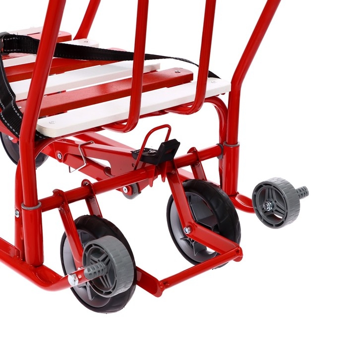 Санки &laquo;Тимка 5 универсал&raquo;, цвет алый