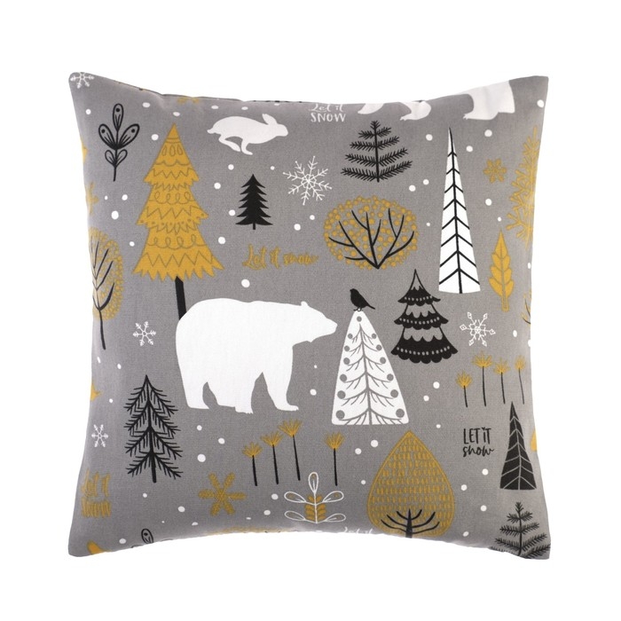 Наволочка декоративная &laquo;Этель&raquo; Let it snow 40х40 см, 100% хлопок
