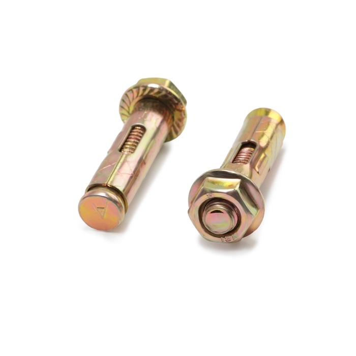 Анкерный болт ТУНДРА, с гайкой, оцинкованный,  10х50 мм, 110 шт