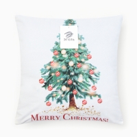 Новый год. Чехол на подушку Этель "Елочка" 40х40см,100% п/э Новый год. Чехол на подушку Этель "Елочка" 40х40см,100% п/э