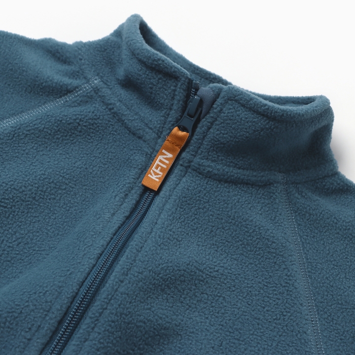 Детская кофта на молнии KAFTAN, цв. синий, р 34 (122-128)