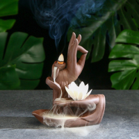 Подставка для благовоний "Листья лотоса" 20х16х15см Подставка для благовоний "Листья лотоса" 20х16х15см