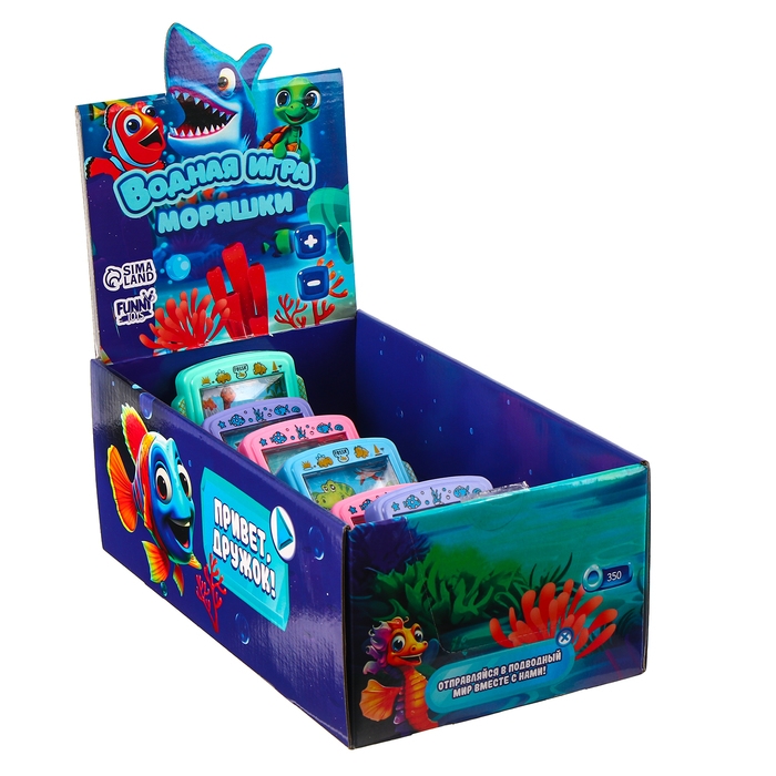 Водная игра с колечками &laquo;Моряшки. Джойстик&raquo;, цвета МИКС, в шоубоксе