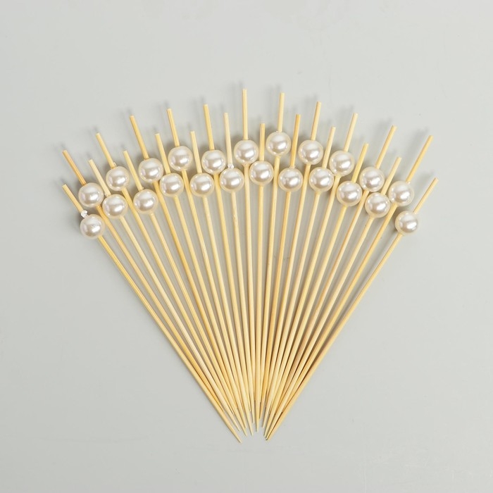 Шпажка для канапе &laquo;Жемчужина&raquo;, набор 24 шт.