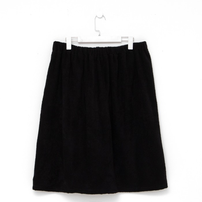 Полотенце банное Экономь и Я &laquo;Парео&raquo; 68х150 см, цвет черный, 100%хл с AIRO, 320 г/м2