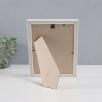 Фоторамка пластик "Пиксель" 15х21 см, белый Фоторамка пластик "Пиксель" 15х21 см, белый