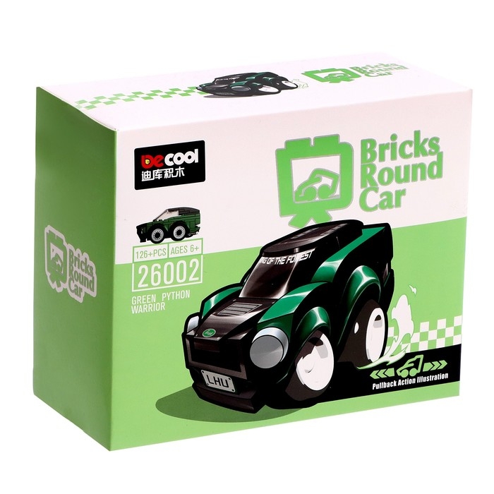 Конструктор инерционный «Спорткар», 126 деталей Конструктор инерционный «Спорткар», 126 деталей