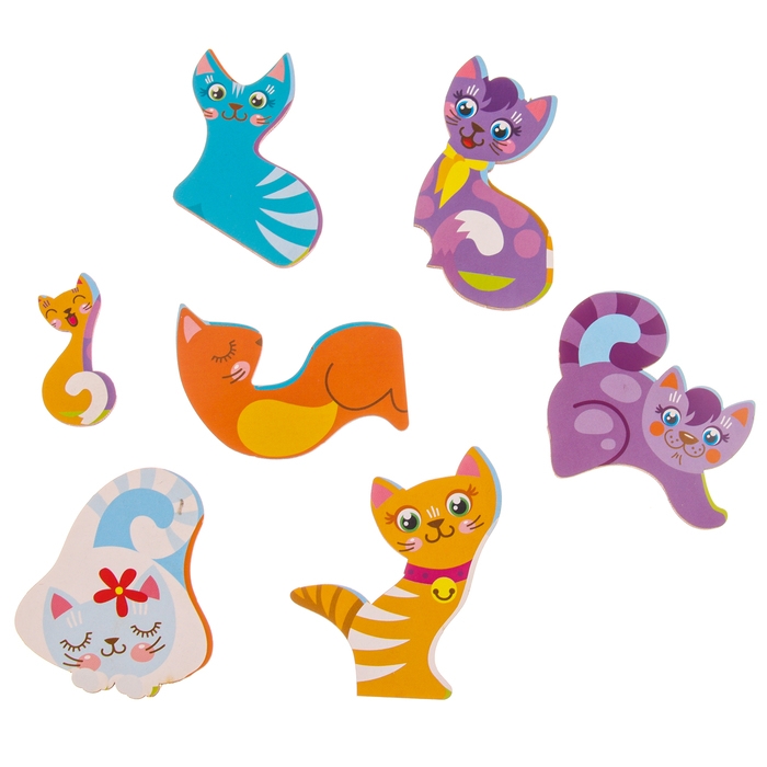 Головоломка &laquo;Котики&raquo;, 25х10 см