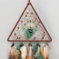 Ловец снов "Треугольник. Лесная сказка" 60х18 см Ловец снов "Треугольник. Лесная сказка" 60х18 см