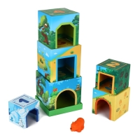 Настольная игра &laquo;Умные кубики. Изучаем животных&raquo;, 1+