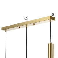 Светильник BayerLux Подвес BayerLuxной "Гелла" 3хLED 18Вт 4000К латунь 50х4х30-180см Светильник BayerLux Подвес BayerLuxной "Гелла" 3хLED 18Вт 4000К латунь 50х4х30-180см