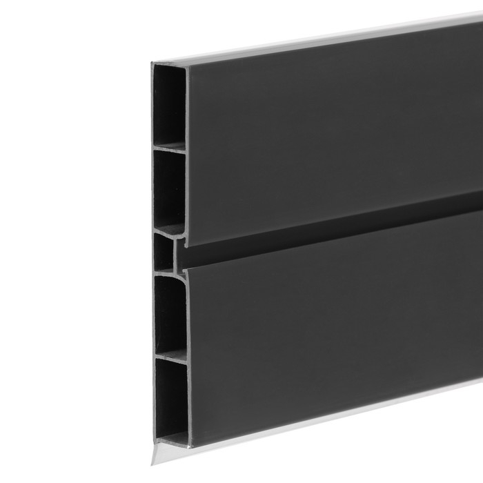 Цоколь ПВХ, 4000х100 мм, белый