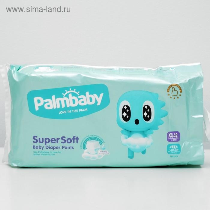 Подгузники-трусики ЭлараKIDS Palmbaby Premium XXL, 42шт Подгузники-трусики ЭлараKIDS Palmbaby Premium XXL, 42шт