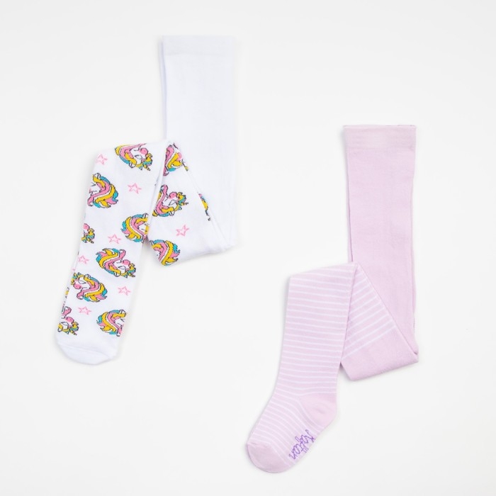 Набор колготок детских KAFTAN &laquo;Единорог&raquo;, рост 116-122 см