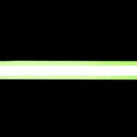 Светоотражающая лента-стропа, 20 мм, 5 &plusmn; 1 м, цвет салатовый