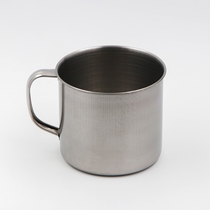 Кружка из нержавеющей стали, 500 мл, d=9.5 см Кружка из нержавеющей стали, 500 мл, d=9.5 см