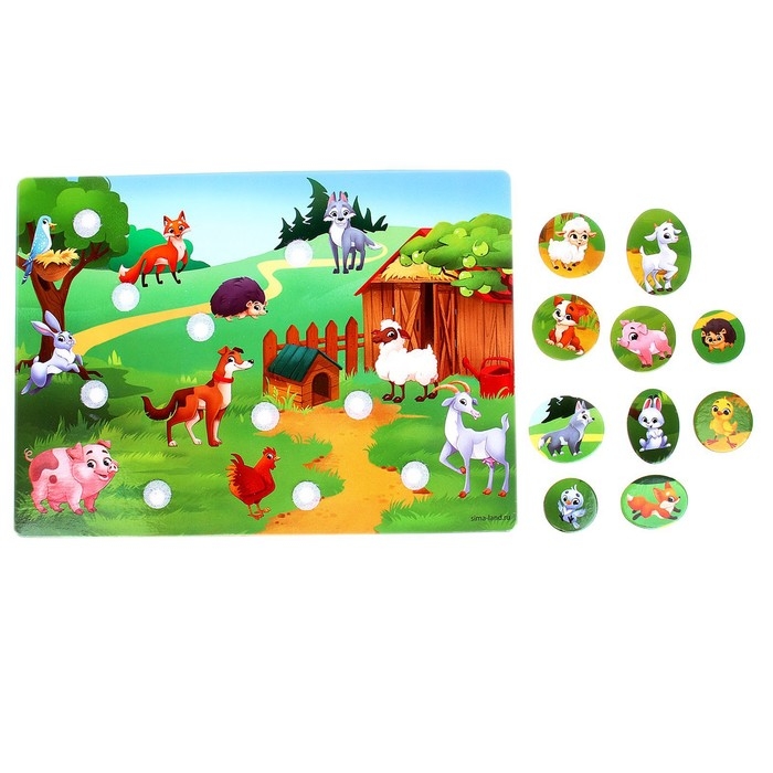 Игрушка на липучках &laquo;&lrm;Мамы и их дети&raquo;&lrm;