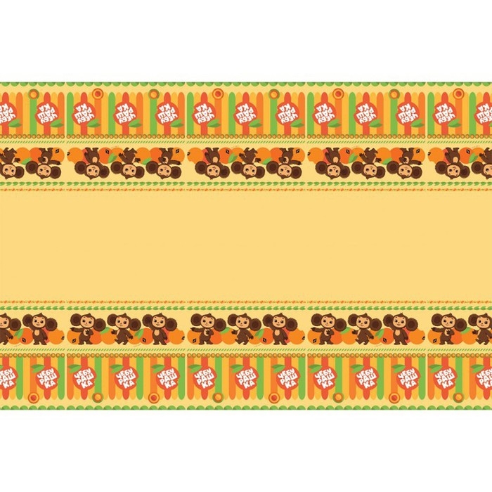 Скатерть &laquo;Чебурашка&raquo;, размер 120 &times; 180 см