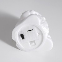 Ночник "Гном" 2Вт LED LR44 белый 4,5х5,5х9см