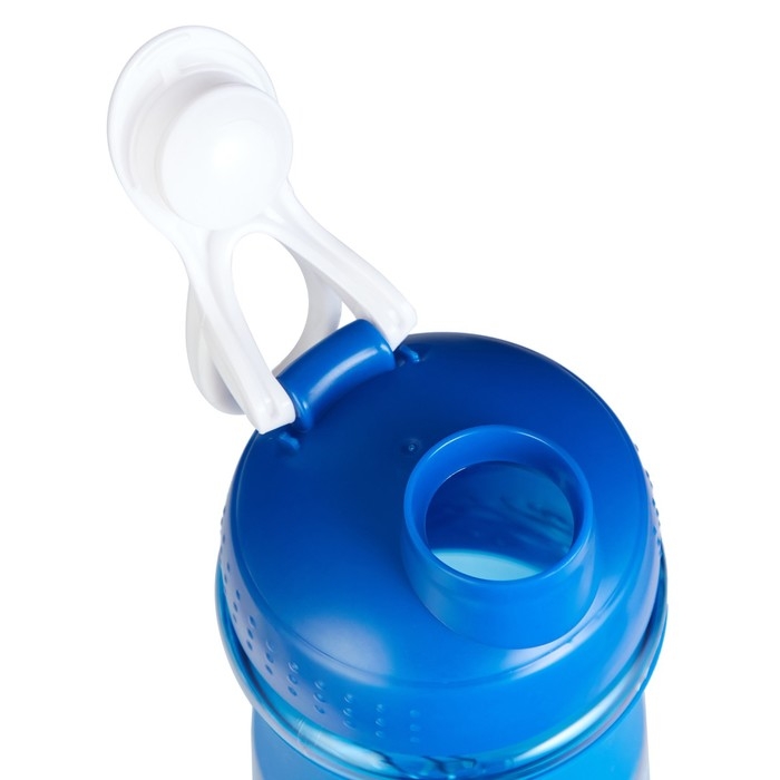 Шейкер "Мастер К" Work Max, спортивный для коктейлей, 760 мл, 25 х 7.8 см, синий