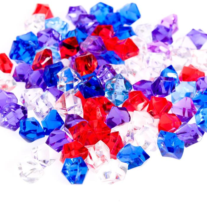 Новогодняя настольная игра &laquo;Новый год: Пещера чудес&raquo;, 95 льдинок, 5 мешочков, 7+