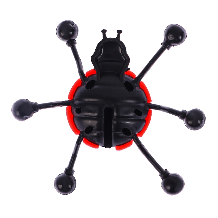 Липучка &laquo;Божья коровка&raquo;, цвета МИКС, на блистере