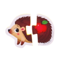 Мягкий пазл для малышей &laquo;Лесные зверята&raquo;, 5 пазлов, Крошка Я